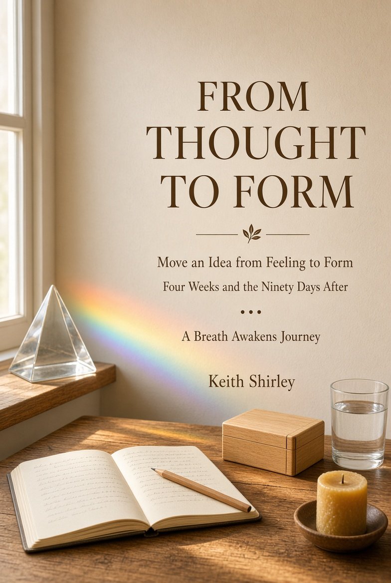 Book cover, From Thought to Form by Keith Shirley