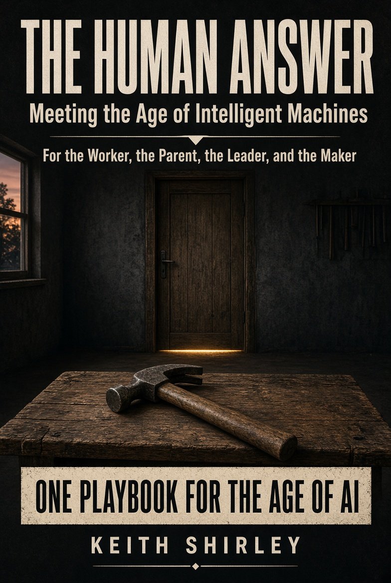 Book cover, The Human Answer by Keith Shirley