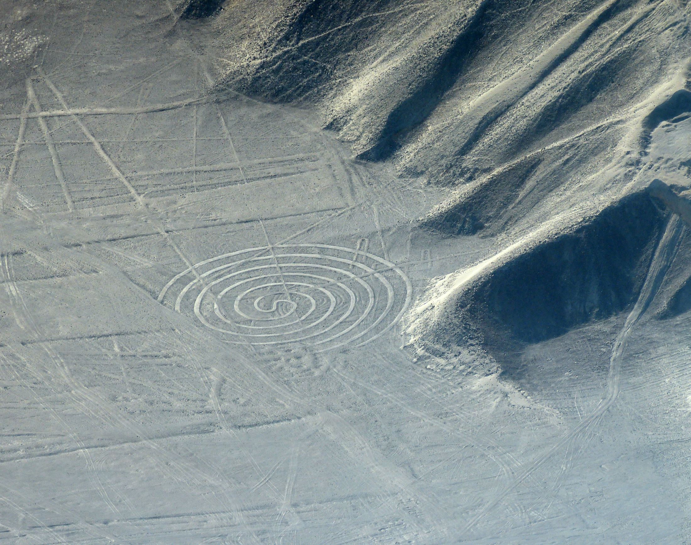 The Nazca Lines from above