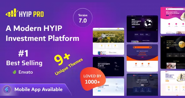 Modern HYIP Investment Platform